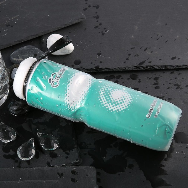 Bärbar Isolerad Cykelvattenflaska för Utomhus 710ml
