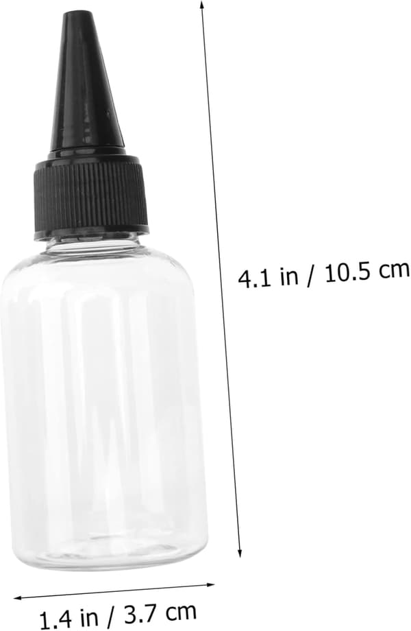 20 st plastflaskor för lim, lotion, researtiklar och oljedispensering