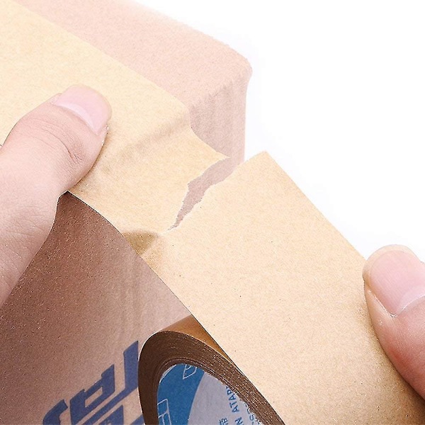 5 rullaa Kraft-paperiteippiä liimaa pakkaamiseen ja tiivistämiseen 60 mm