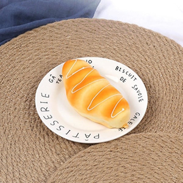 Rattan Bordskåner Vævet Spisebord 18cm (1 stk)