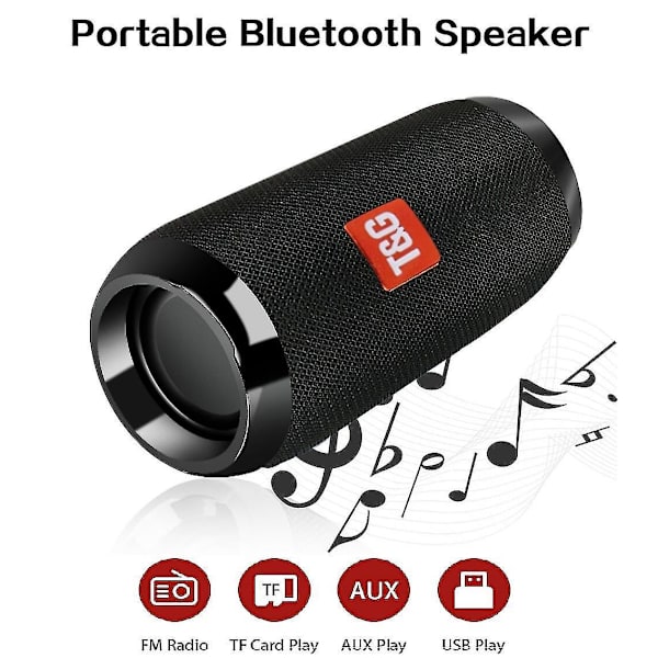 TG117 Bluetooth-kaiutin Vedenkestävä Kannettava Langaton Kolonna