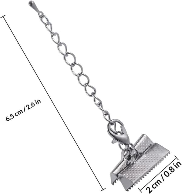 20 mm snoreender, fastgørelseslåse, båndender, jernspænde tilbehør