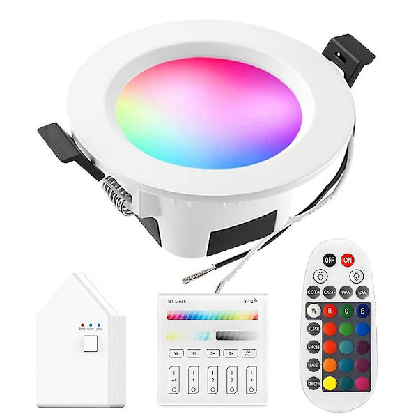 LED Intelligent Sownlight 5w 9w 12w RGBWC Taklampe