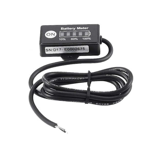 Blybatteri Brændstofmålerindikator 12V SLA AGM