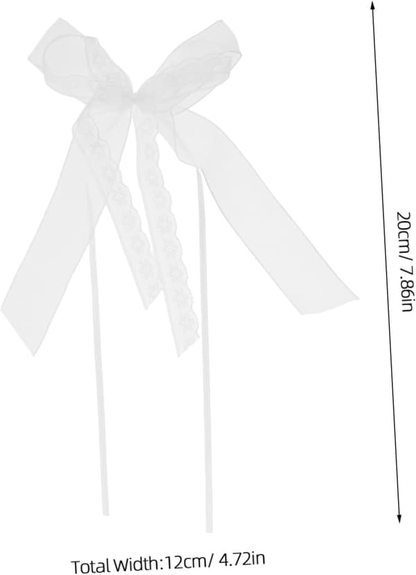 20 stk. elegante sløyfer for bryllupsdekorasjon og festdekorasjoner