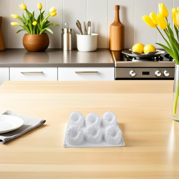Bringebærkakeform Fondantformer Realistisk Bringebærform Hvit Silikonbaking