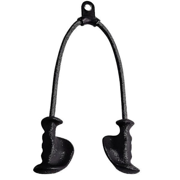 Ergonomiset Triceps-köysivedot Anti-liukkaalla Luonnonkumikahvalla Lisää Lihasmassaa Varten - Kuntosali