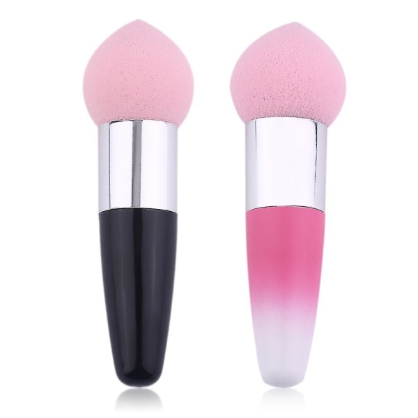 Peach-formet Puff Makeup Sponge Brush Blender