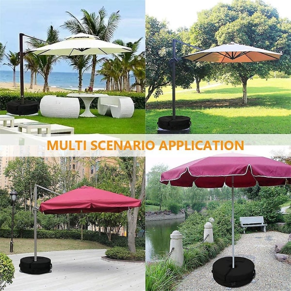 Paraply Sandbag, 18-20 kg Paraply Bag, Hage Paraply Bag, Paraply Vekt med  stor åpning og 2 håndtak c7b3 | Fyndiq
