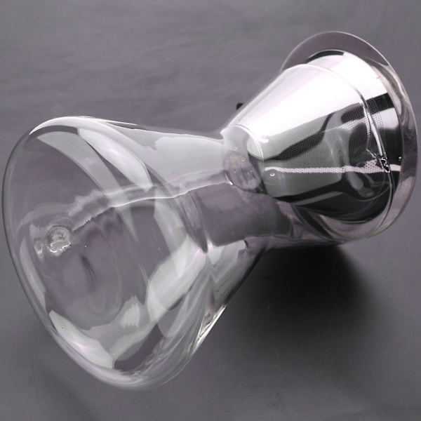 400ml Håndbrygget Kaffemager Dryp Tyk Glasbeholder Perkolatorer Rustfrit Stål Kaffe F
