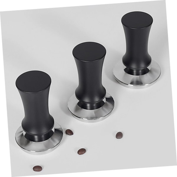 Manuell Tamper Bönpress Verktyg Solid Espressopress 51mm Rostfritt Stål Kaffetamper