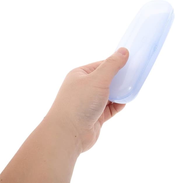 5-pack bärbara glasögonfodral i plast – Lätta stötsäkra solglasögonhållare