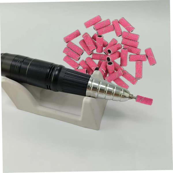 50 stk. Mini Slibebånd Manicure Neglebufferblok Professionelle Neglebor Shiner Bufferblok