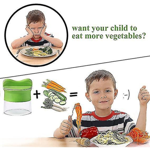 Sparrisskalare & Spiralizer Set för Grönsaks pannkakor