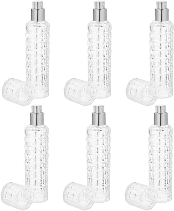 6 stk. Bitters Atomizer Sprayflasker 30 ml påfyllbare glassflasker