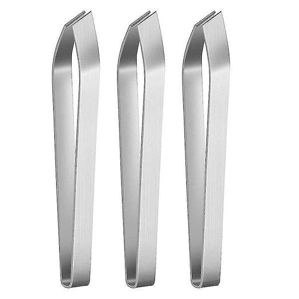 Fiskkrokstänger i Rostfritt Stål, Sneda Tångar, Fiskkrokborttagare, Verktyg, Tångar, Plocktångar för Matlagning (6-pack)