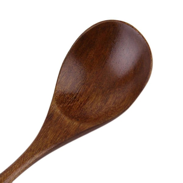 17cm Handgjord Träskedda Matlagningsredskap