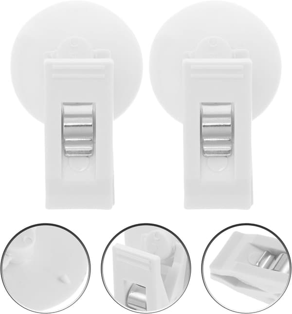 Bilbrilleklemme Sugekopp Billettklips Bilbildeholder for frontrute