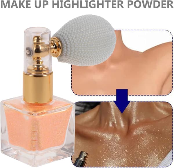 2 sæt glitter kropsspray makeup shimmer pulver glitter spray til hår