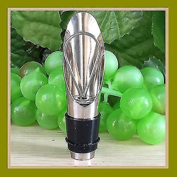 5-pak - Konisk Design - Vinflasker - Propp Skaper Tetning - Holder Vin Frisk