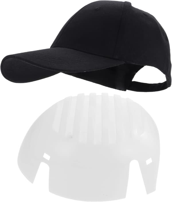 Baseball Bump Cap Insert och Svart Kr8883pe Hjälmfoder Set för Män Byggsäkerhet