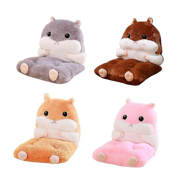 Avtakbar En-delt Hamster Ryggpute Tegneserie Pute