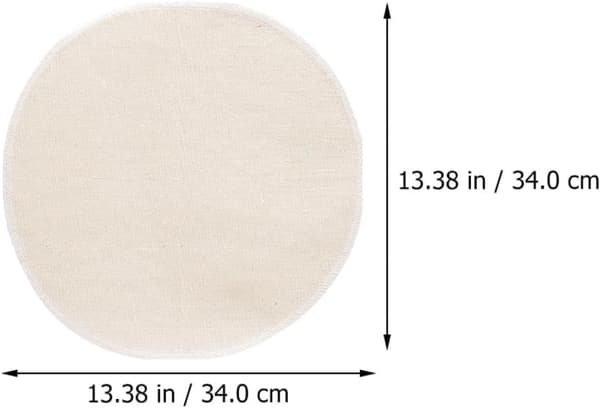 30 stk. dampkoker non-stick puter bomullsgarn gjenbrukbare runde bordmatter