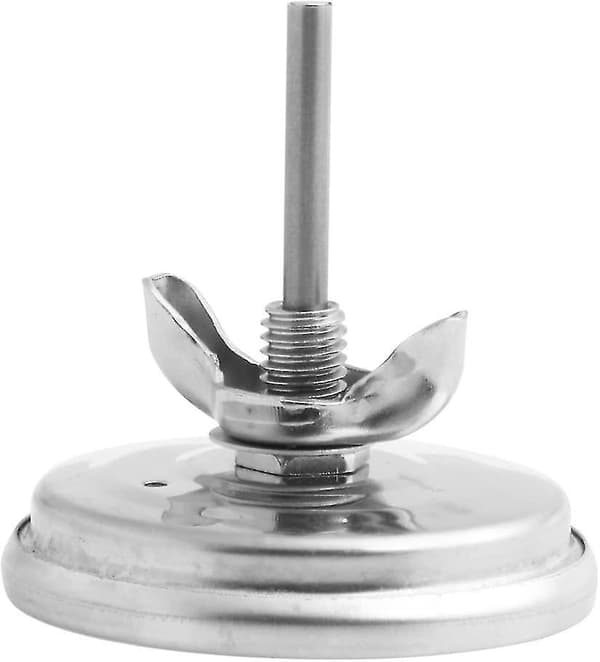 Rustfrit Stål Grill- og Rygeovns Termometer 50-500 Grader
