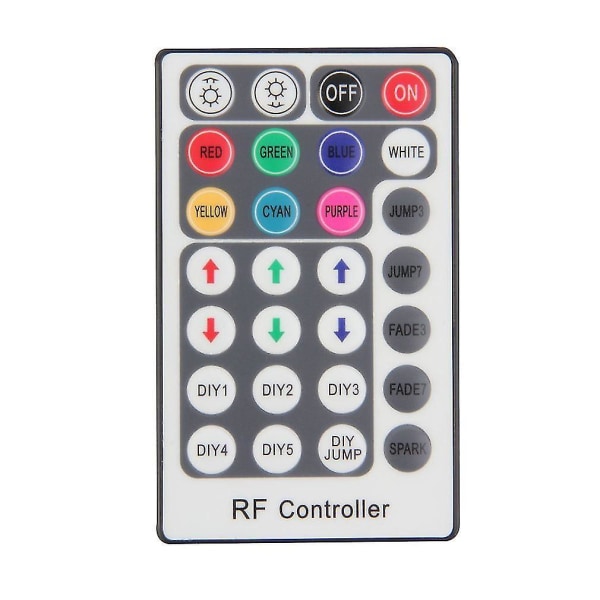 RF RGB Trådlös 28-knappars fjärrkontroll för LED-ljusslinga