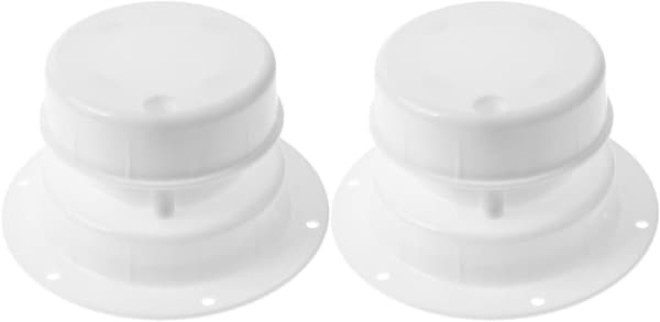 2 stk takventilhette for bobilhenger, erstatning for RV eksosventilhette