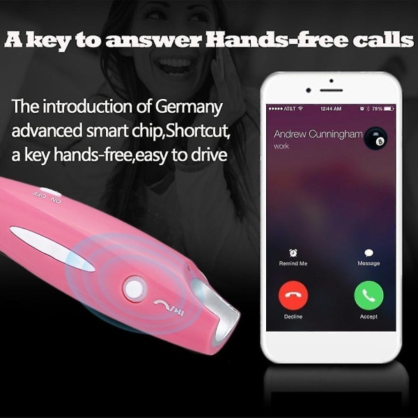 Bluetooth trådløs håndfri sportsstereohodesett iPhone