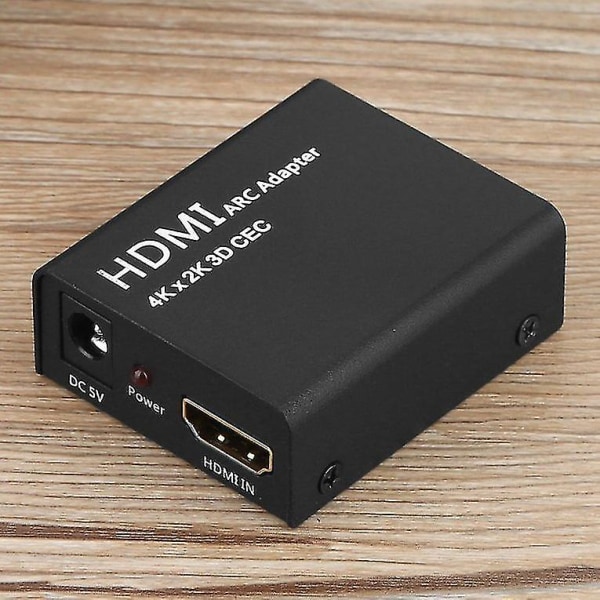HDMI ARC Adapter Optisk Toslink Lydkonverter 4K