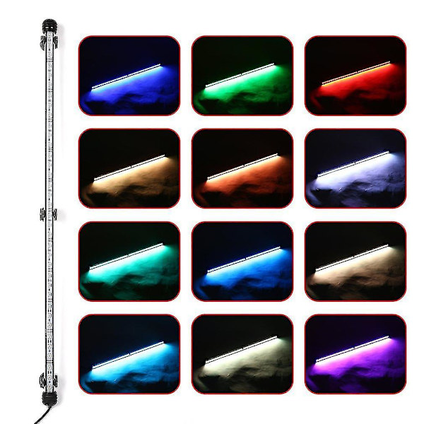 LED Akvarielampe Vanddybende Lampe Akvarie Lysstang