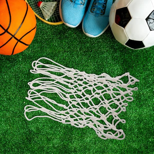 Självlysande basketnät, 12-krok Standard 45 cm