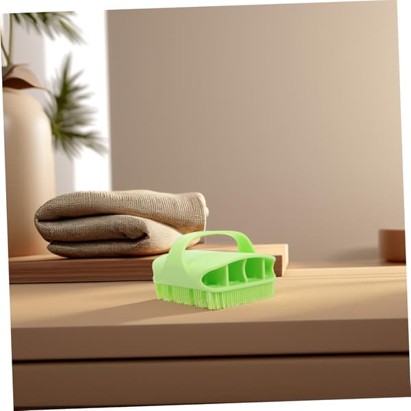 Silikonbadmassageborste för dusch män hemmabruk duschborste badskrubbfunktion