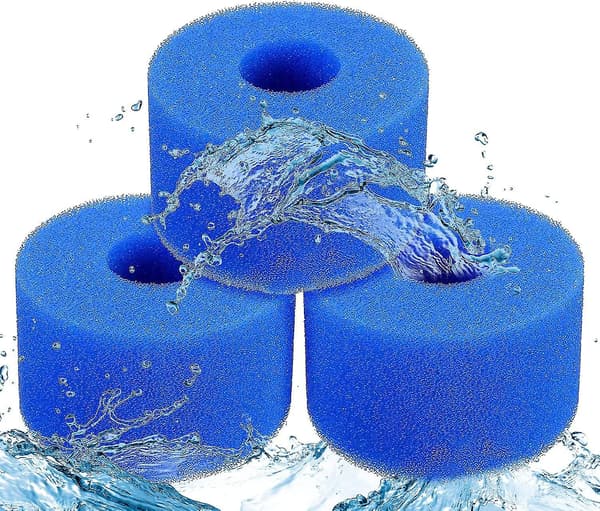 Svampfilter Andet Pool Tilbehør Blå-3stk