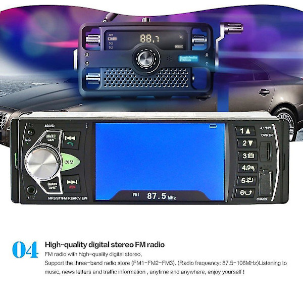 Swm-8013g 7 tuuman suuri näyttöinen GPS-navigointi auton DVD