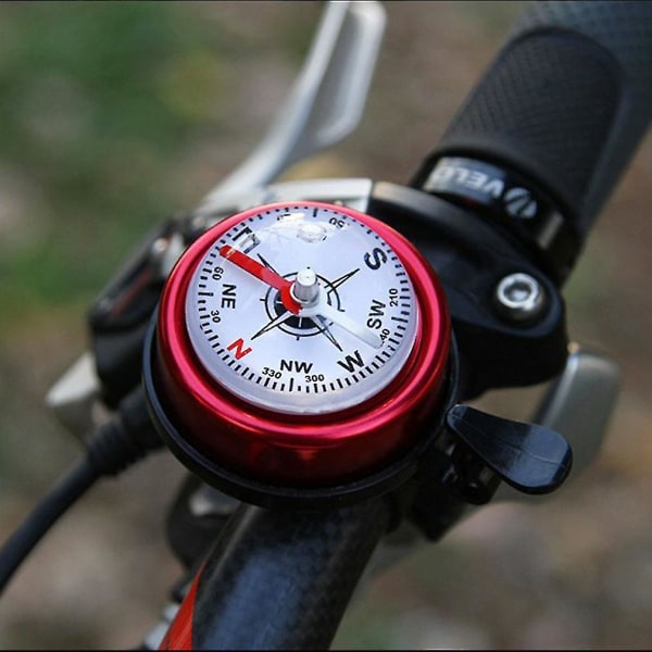 Maastopyörän alumiiniseoksesta valmistettu polkupyörän kellotorvi punainen lisävaruste