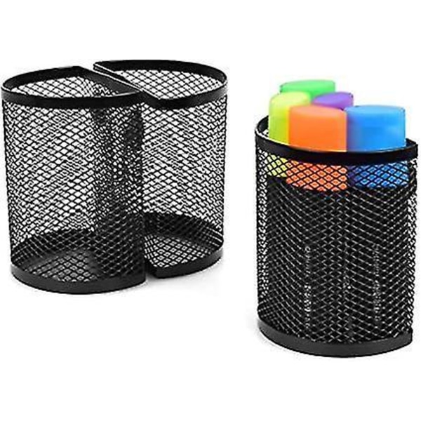 3 Mesh Style kynäpidikettä Magneettinen meikkisivellin metallinen organizer