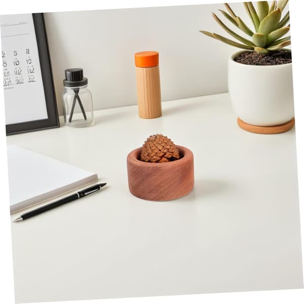Træ Aromaterapi Diffuser 3 stk. Sæt Cylindrisk Træ Aroma Diffuser Kompakt Olie Duft