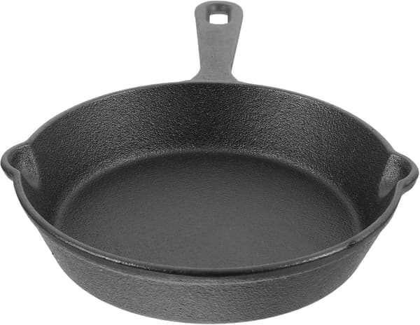 Mini stekepanne for egg, non-stick eggpanne, fortykket jernmateriale, jevn varmefordeling