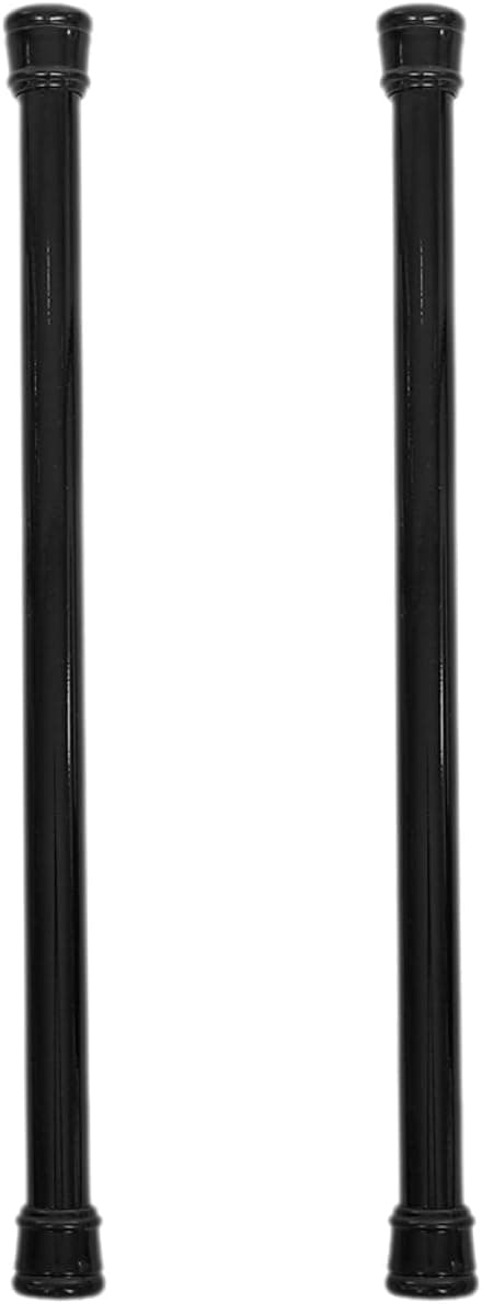 2 st teleskopiska utdragbara duschdraperistänger multifunktionella gardinstänger 30-50 cm