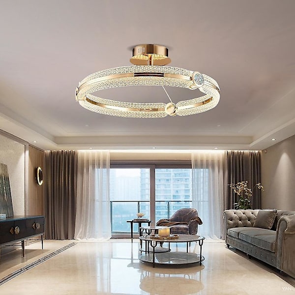 50cm Dæmpbar Loftlampe Led Pendel Nordisk Stil 220-240v