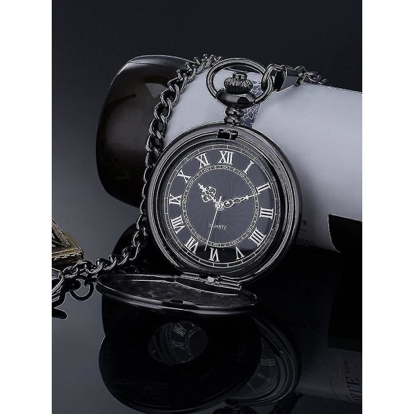 Vintage roomalaisilla numeroilla mittakaavallinen watch ketjulla