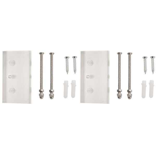 2x Ghost Hanger Skateboard Vægmount Dækstativ Luksus Skateboard Opbevaringsholder Stativ