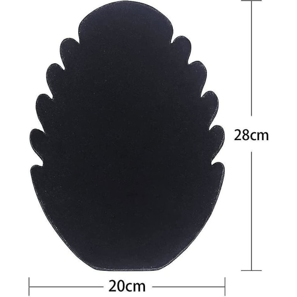 Sammets Halsband Displaybräda 5 Hack Armbandshållare