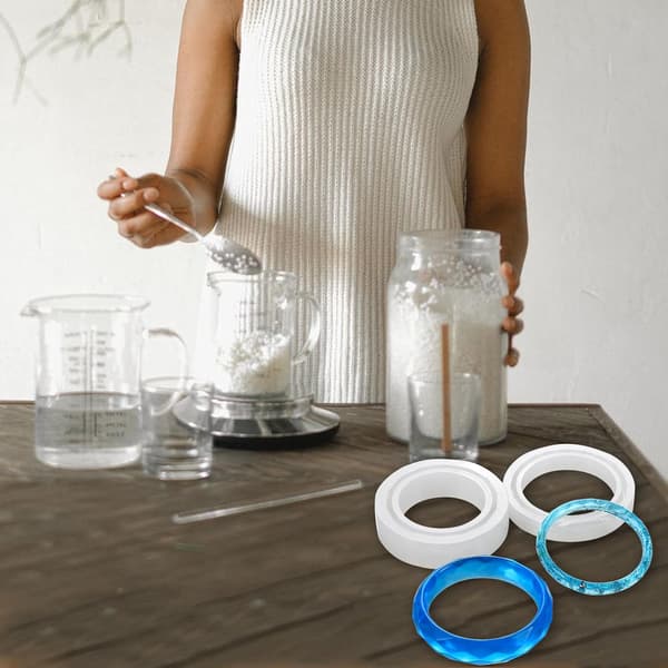 3 stk. DIY armbåndsform smykkehåndværk silikoneform til charms pynt til perlecharms