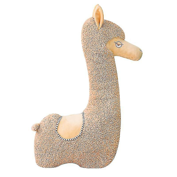 Sød 95cm Alpaca Plyslegetøj, Blød Alpacasso Alpaca Dukke, Fyldt Dyr