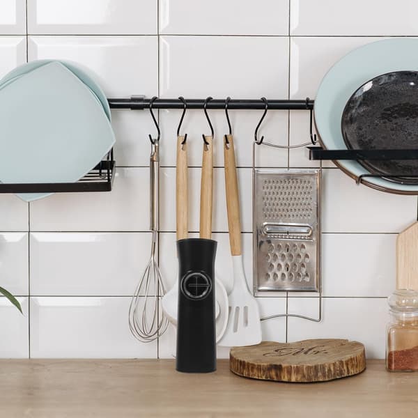 Elektrisk peberkværn til hjemmekøkken med rustfrit stål og ABS-materiale