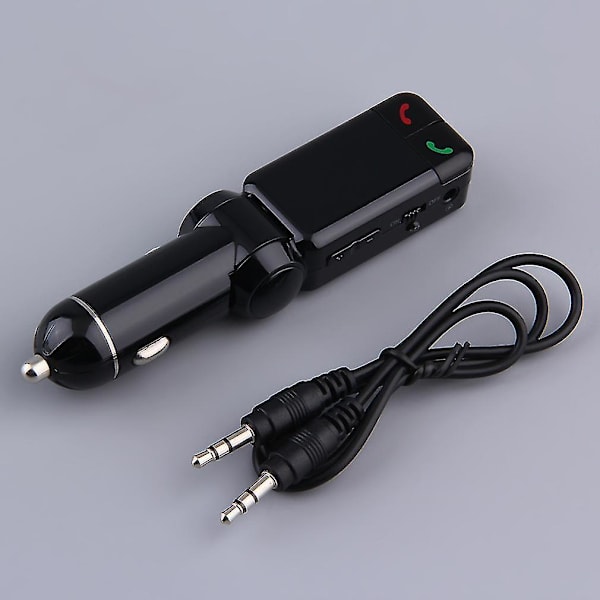 Bc06 Bilsett Bluetooth FM-sender MP3 Dobbel USB-lader